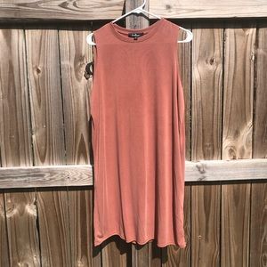 Lulu’s Terra Cotta Muscle Tank Dress Large